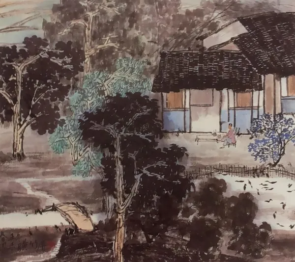 黃竹屏 春園