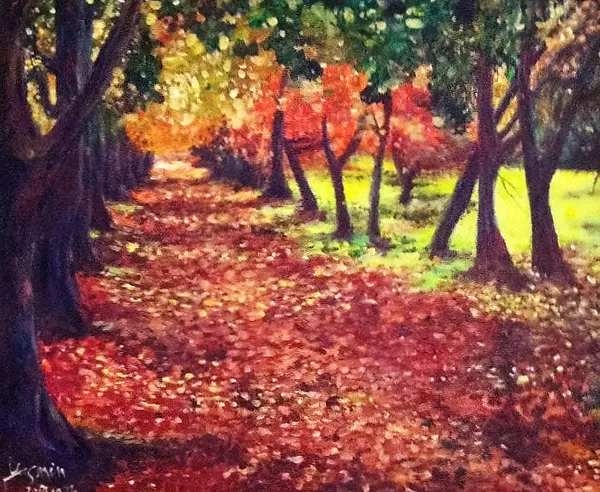 陳韻玲 林蔭步道 Wooded path